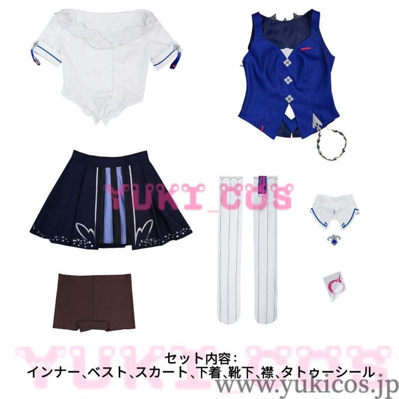 画像2: 崩壊3rd　Honkai Impact 3rd　ゼーレ・フェレライ　Azure Memories　幻海追憶　コスプレ衣装　送料無料 (2)