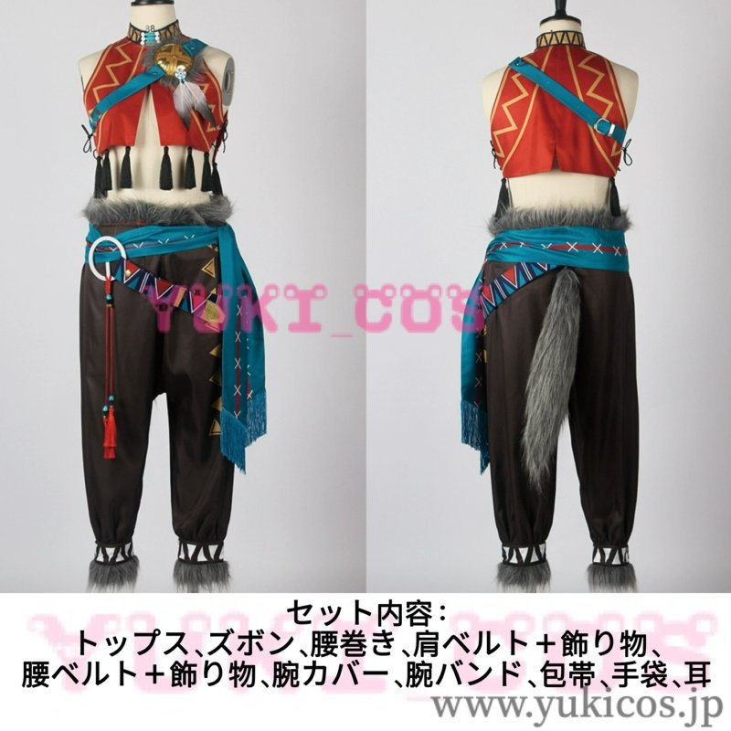 画像2: あんさんぶるスターズ！！　あんスタ　スカウト！ケモノサバイバル　シマハイエナの狩り　漣ジュン　サーバルの昼寝　白鳥藍良　遭遇フェネック　月永レオ　同伴リカオン　風早巽　コスプレ衣装　送料無料 (2)