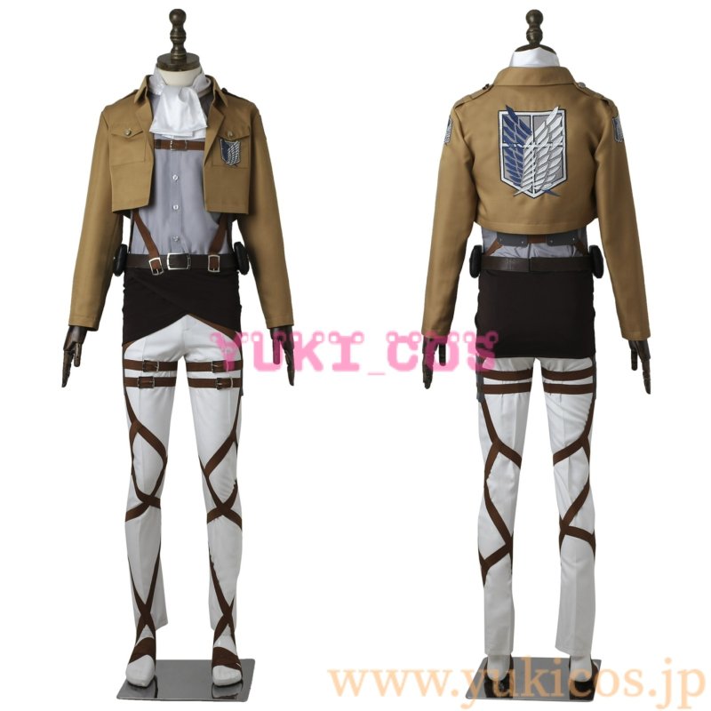 画像5: 進撃の巨人　自由の翼　調査兵団　コスプレ衣装　送料無料 (5)
