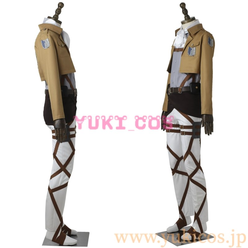 画像6: 進撃の巨人　自由の翼　調査兵団　コスプレ衣装　送料無料 (6)
