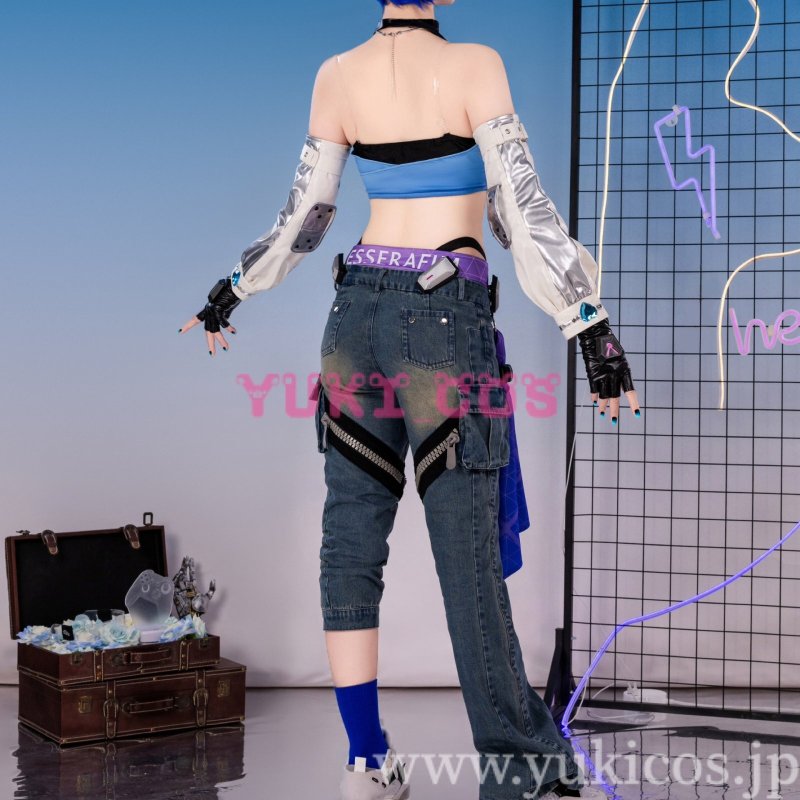 画像3: オーバーウォッチ 2 x LE SSERAFIM　D.Va　コスプレ衣装　送料無料 (3)