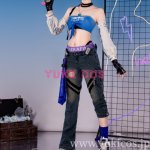 画像1: オーバーウォッチ 2 x LE SSERAFIM　D.Va　コスプレ衣装　送料無料 (1)