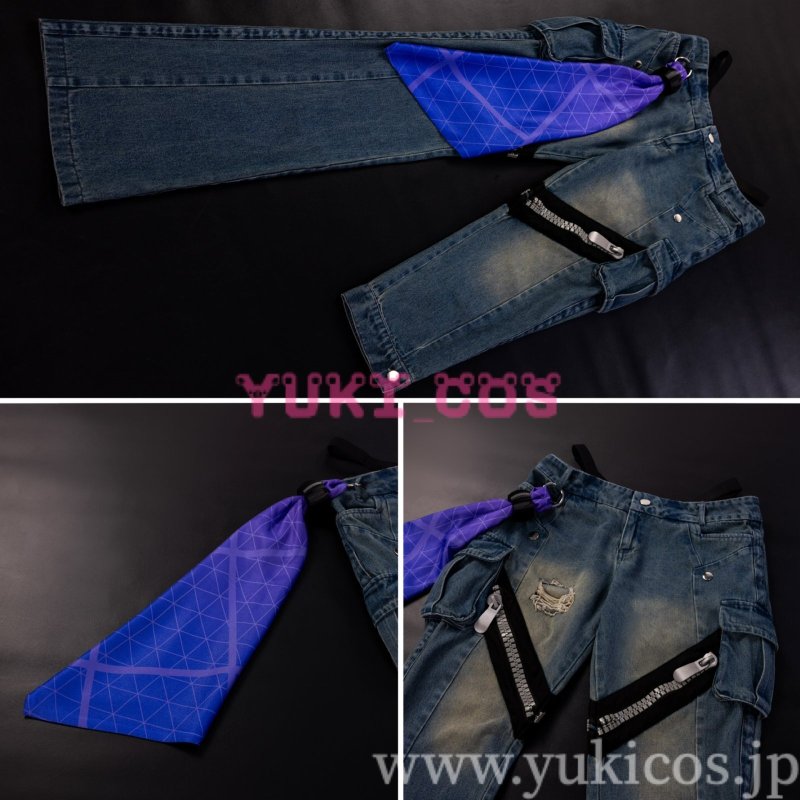 画像9: オーバーウォッチ 2 x LE SSERAFIM　D.Va　コスプレ衣装　送料無料 (9)