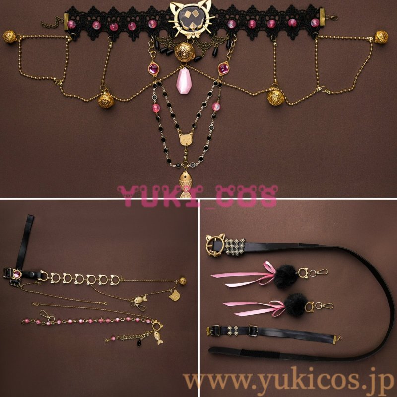 画像18: NARAKA: BLADEPOINT　沈妙　しんみょう　Feria Shen　feline justice　コスプレ衣装　送料無料 (18)