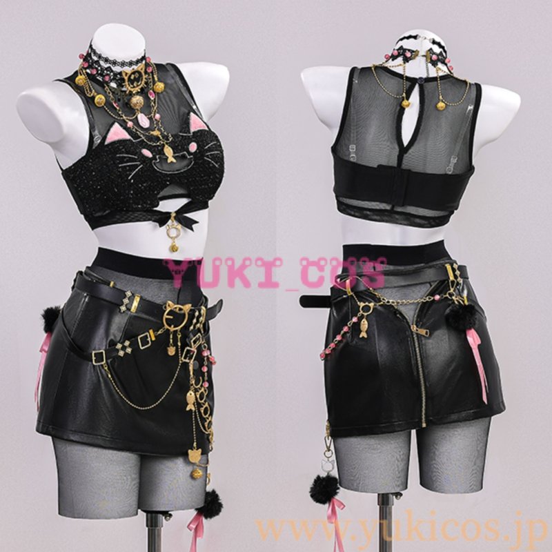 画像5: NARAKA: BLADEPOINT　沈妙　しんみょう　Feria Shen　feline justice　コスプレ衣装　送料無料 (5)