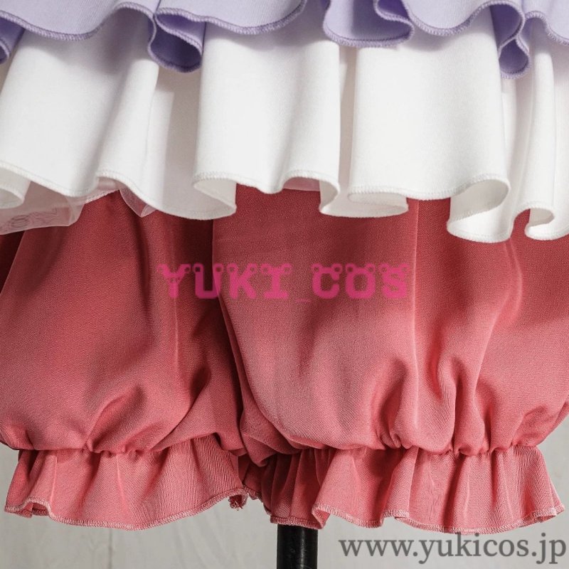 画像9: IdentityV×サンリオキャラクターズ コラボ衣装 応援団 Stunning My Melody チアフルマイメロディ コスプレ衣装 送料無料 (9)