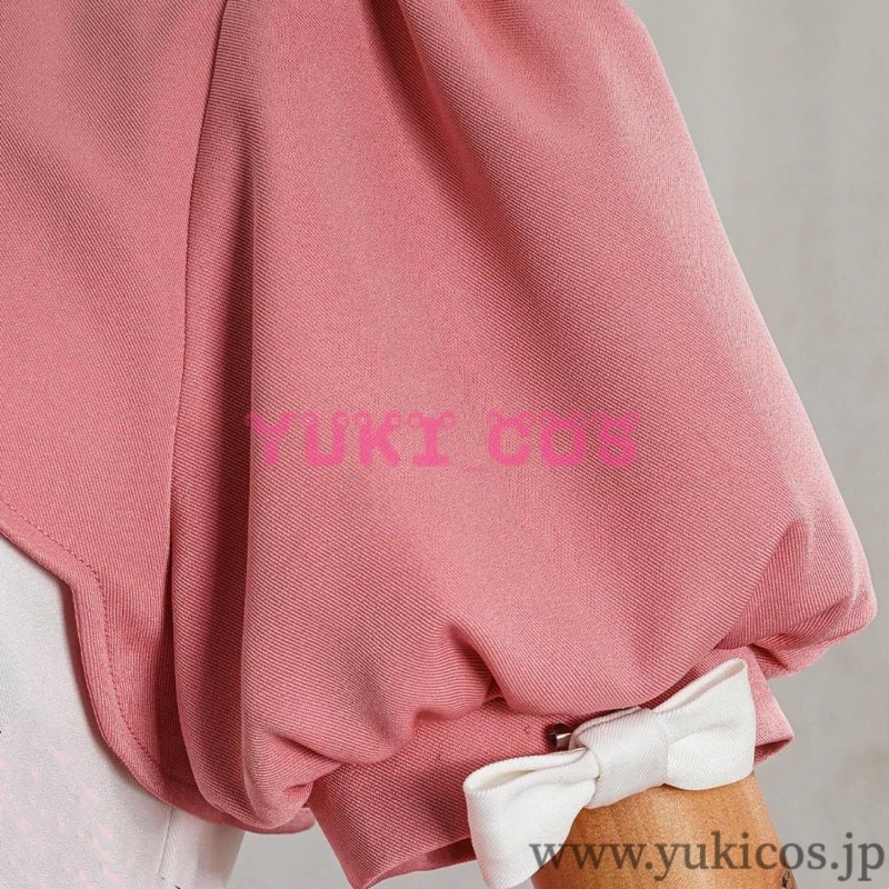 画像5: IdentityV×サンリオキャラクターズ コラボ衣装 応援団 Stunning My Melody チアフルマイメロディ コスプレ衣装 送料無料 (5)