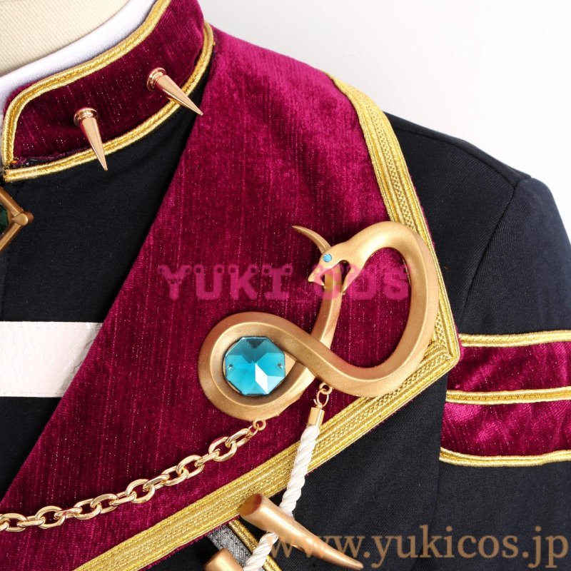 画像5: あんさんぶるスターズ！！　あんスタ　新曲イベントSlither◆ウロボロスと地底の住処　無限の欲望　七種茨　完全な未来　乱凪砂　永続の祈り　巴日和　再生の円環　漣ジュン　コスプレ衣装　送料無料 (5)