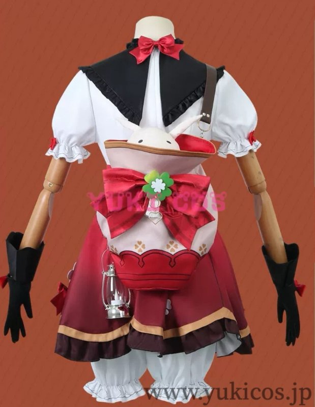 画像3: 原神 げんしん クレー 星燭に揺れる爛花 コスプレ衣装 送料無料 (3)