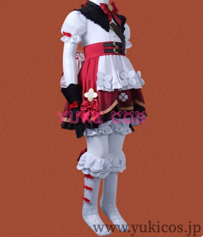 画像6: 原神 げんしん クレー 星燭に揺れる爛花 コスプレ衣装 送料無料 (6)