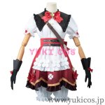 画像1: 原神　げんしん　クレー　星燭に揺れる爛花　コスプレ衣装　送料無料 (1)