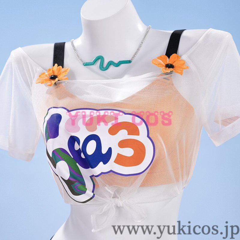 画像4: ゼンレスゾーンゼロ　ゼンゼロ　リン　Belle　summer skin　コスプレ衣装　送料無料 (4)