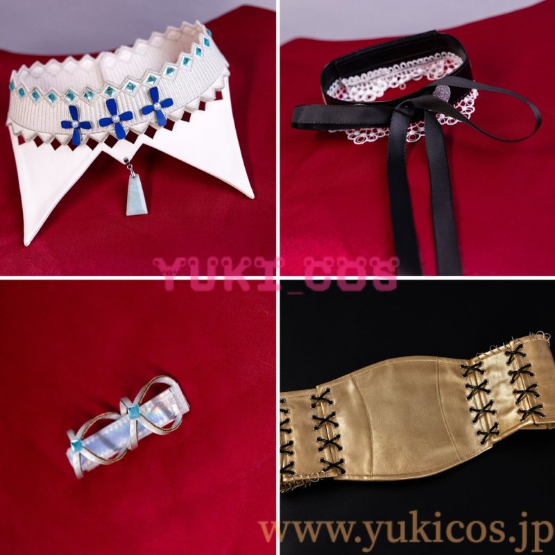 画像11: 明日方舟　Arknights　アークナイツ　音律聯覚特別シリーズ　幻語楽痕　モスティマ　コスプレ衣装　送料無料 (11)