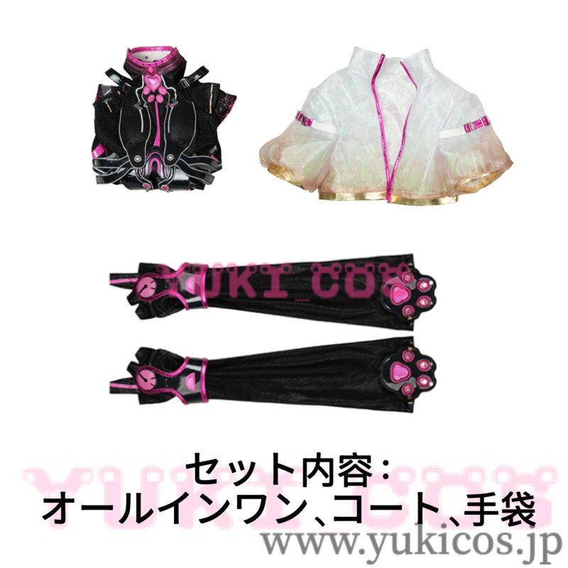 画像2: NARAKA: BLADEPOINT　玉玲瓏　ぎょくれいろう 　暗夜狂掠　あんやきょうりゃく　コスプレ衣装　送料無料 (2)