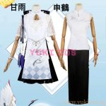 画像1: 原神　げんしん　中国カフェコラボ　甘雨　申鶴　コスプレ衣装　送料無料 (1)