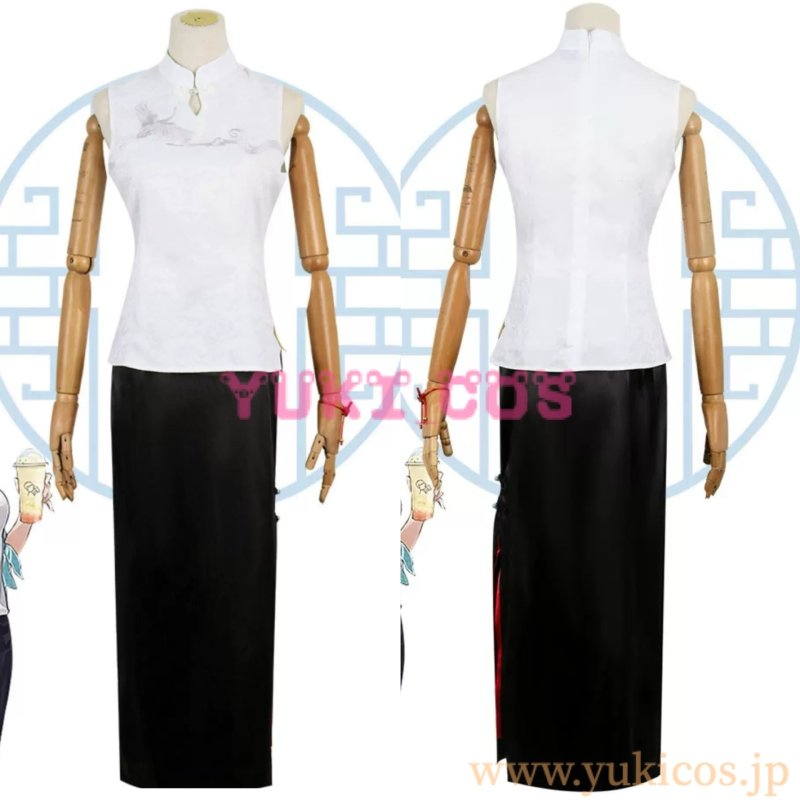 画像11: 原神 げんしん 中国カフェコラボ 甘雨 申鶴 コスプレ衣装 送料無料 (11)