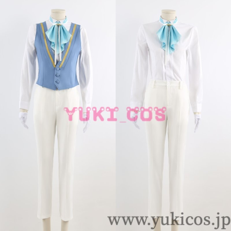 画像14: あんさんぶるスターズ！！　あんスタ　復刻スカウト 旧fine編　白銀の啓示　乱凪砂　翡翠の啓示　巴日和　黄金の啓示　天祥院英智　瑠璃の啓示　青葉つむぎ　コスプレ衣装　送料無料 (14)