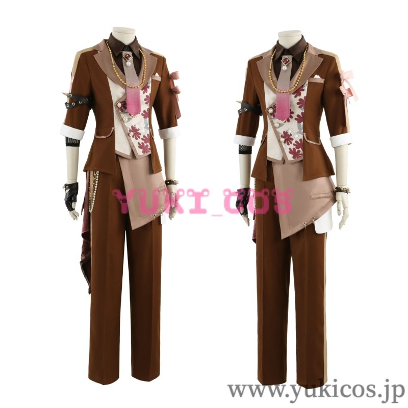 画像3: あんさんぶるスターズ！！　あんスタ　クロススカウト・devoted to you／PURE　捧げる情熱　天城一彩　捧げる崇敬　神崎颯馬　捧げる一票　三毛縞斑　コスプレ衣装　送料無料 (3)