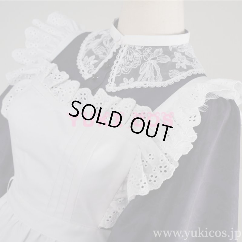 画像4: Vtuber　ホロライブEN　Ouro Kronii　オーロ・クロニー　メイド服　コスプレ衣装　送料無料 (4)