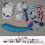画像2: Vtuber　ホロライブEN　Sameko Saba　さめこさば　コスプレ衣装　送料無料 (2)