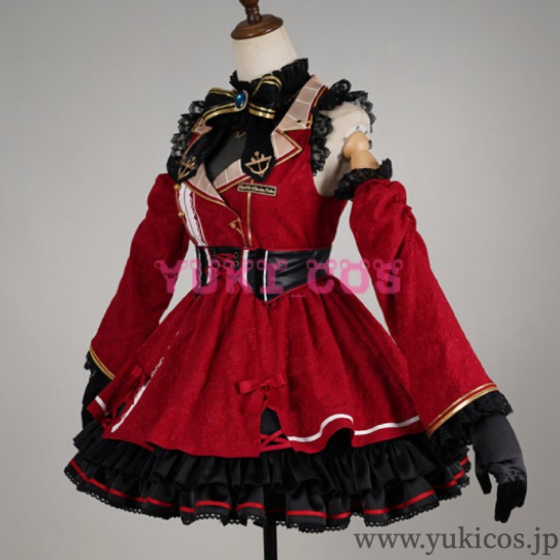 画像3: Vtuber　ホロライブ　宝鐘マリン　lolita新衣装　コスプレ衣装　送料無料 (3)