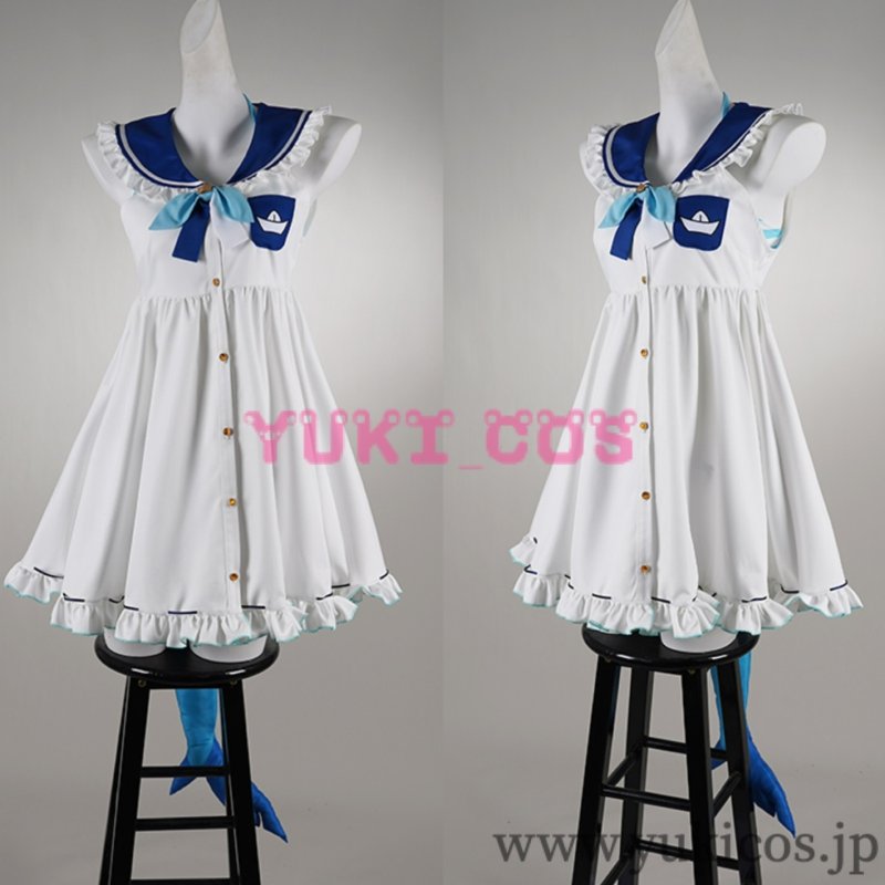 画像3: Vtuber　ホロライブEN　Sameko Saba　さめこさば　コスプレ衣装　送料無料 (3)