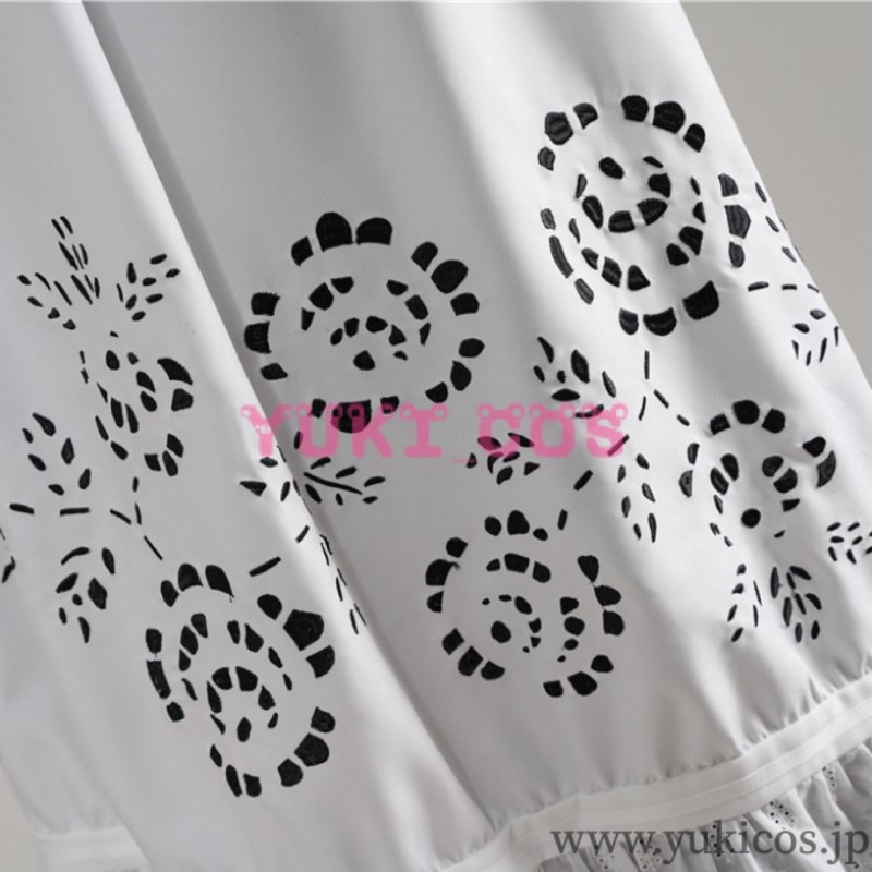 画像6: Vtuber　ホロライブEN　Ouro Kronii　オーロ‧クロニー　メイド服　コスプレ衣装　送料無料 (6)