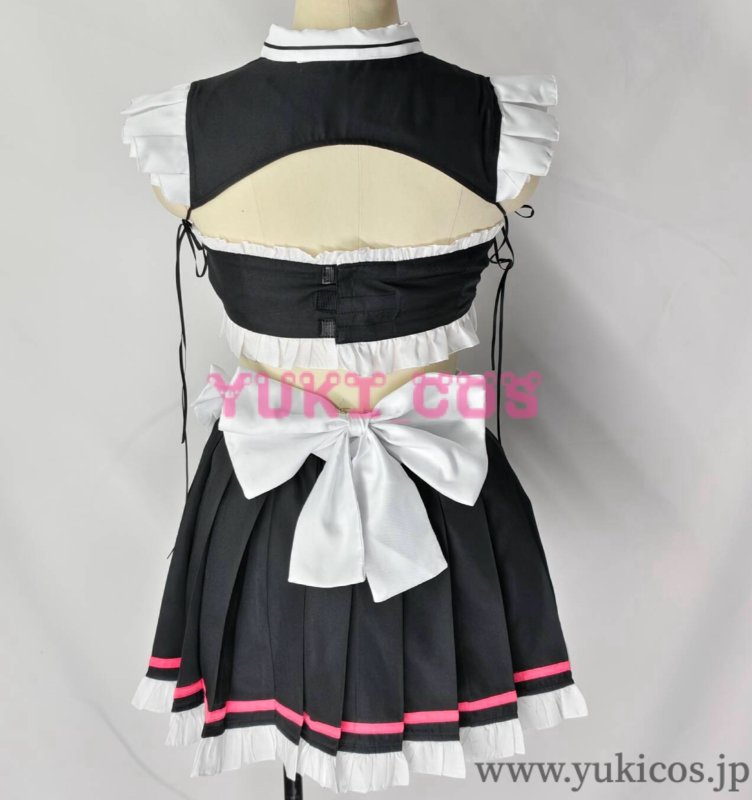 画像4: ブルーアーカイブ　ブルアカ　黒舘ハルナ　くろだてはるな　メイド服　コスプレ衣装　送料無料 (4)