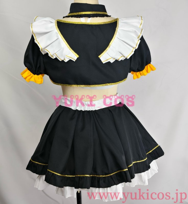 画像3: 勝利の女神：NIKKE　ニケ　スイートメイドコラボカフェ　アニス　メイド服　コスプレ衣装　送料無料 (3)