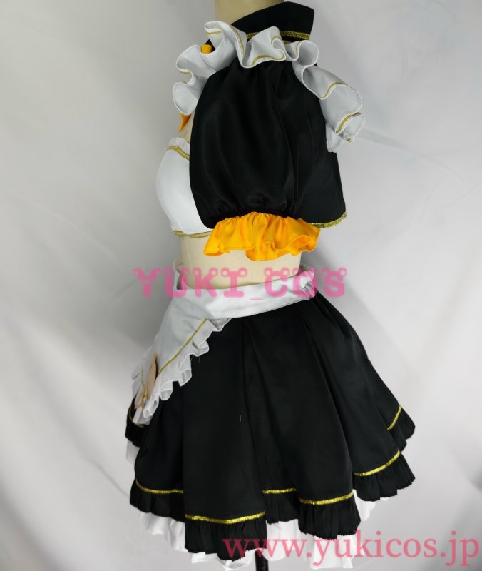 画像4: 勝利の女神：NIKKE　ニケ　スイートメイドコラボカフェ　アニス　メイド服　コスプレ衣装　送料無料 (4)