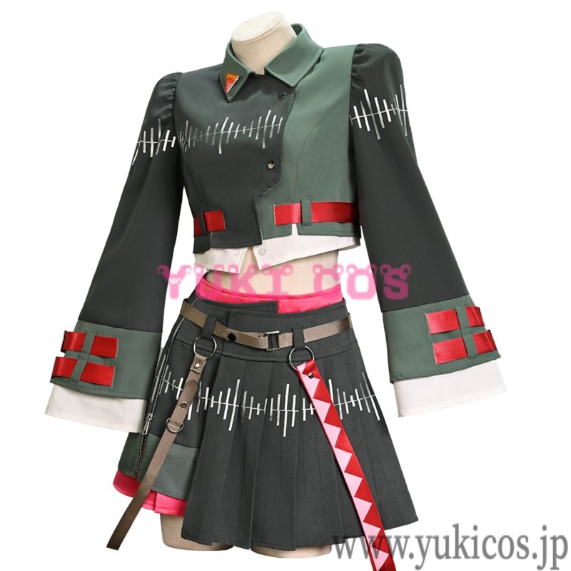 画像3: Utau VOICEPEAK 重音 テト Kasane Teto コスプレ衣装 送料無料 (3)