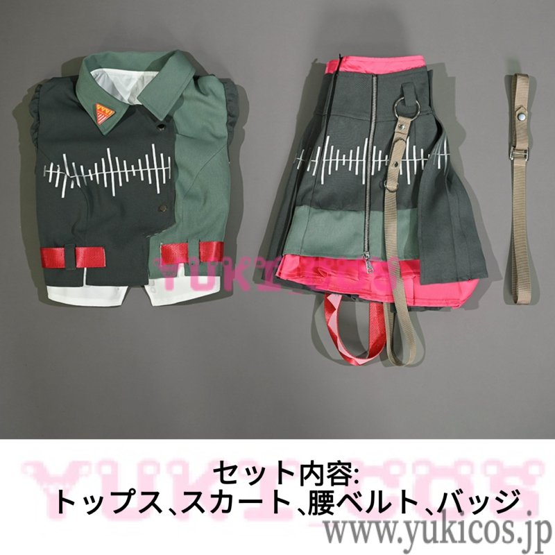 画像2: Utau VOICEPEAK 重音 テト Kasane Teto コスプレ衣装 送料無料 (2)
