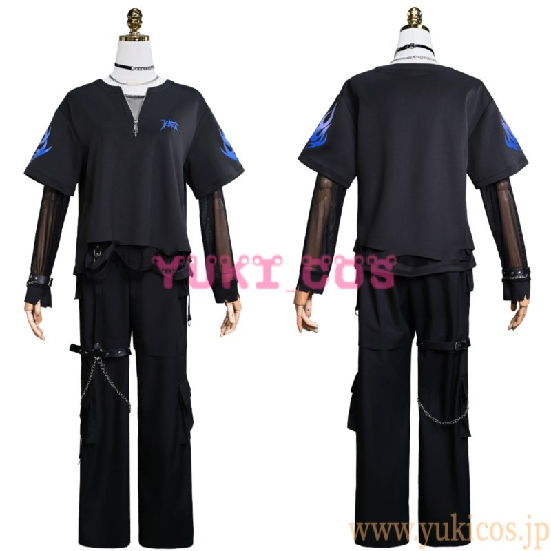 画像1: プロジェクトセカイ　プロセカ　イベントRekindle the flame　熱さを求めるキミに　KAITO　コスプレ衣装　送料無料 (1)