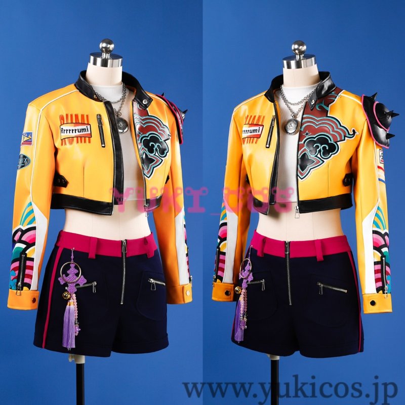 画像3: KPOPガールズ! デーモン・ハンターズ Kpop Demon Hunters Rumi ルミ コスプレ衣装 送料無料 (3)