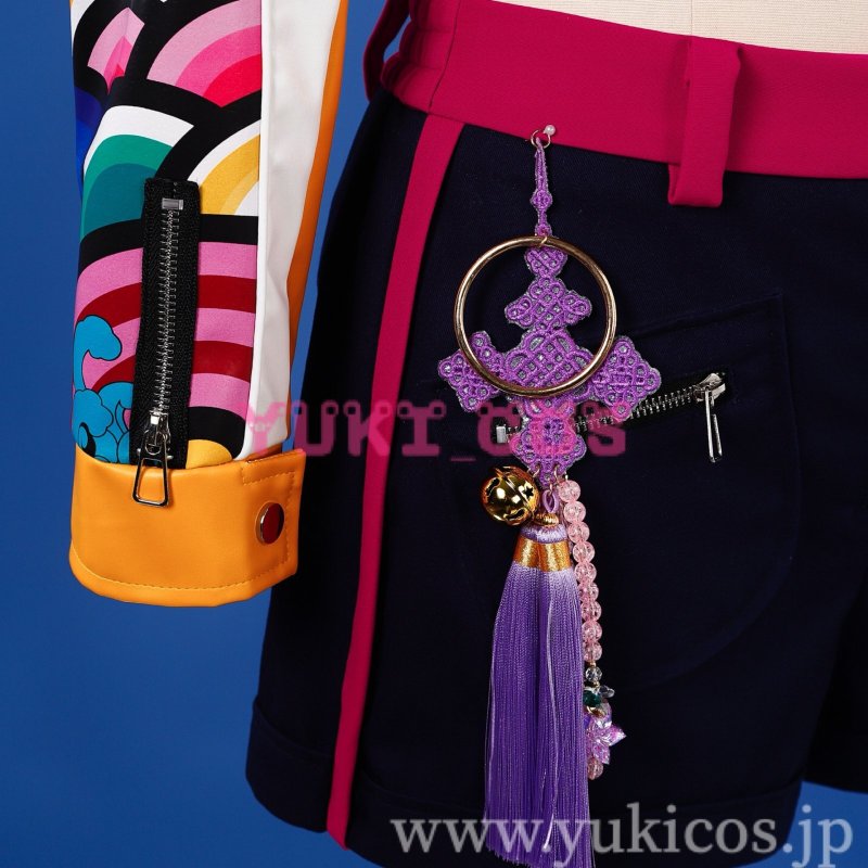 画像8: KPOPガールズ! デーモン・ハンターズ Kpop Demon Hunters Rumi ルミ コスプレ衣装 送料無料 (8)