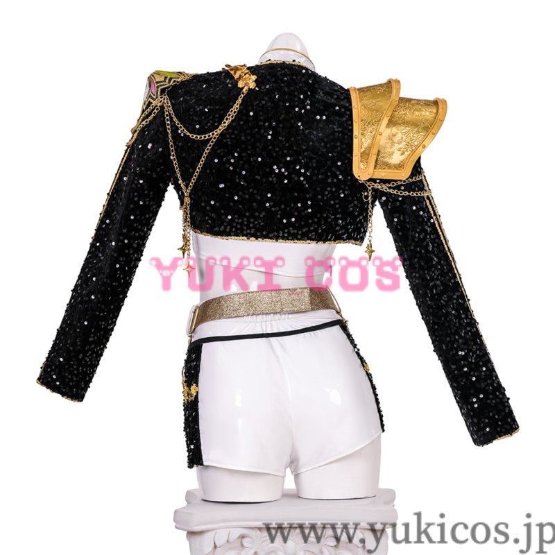 画像3: KPOPガールズ! デーモン・ハンターズ Kpop Demon Hunters Rumi ルミ Golden  コスプレ衣装 送料無料 (3)