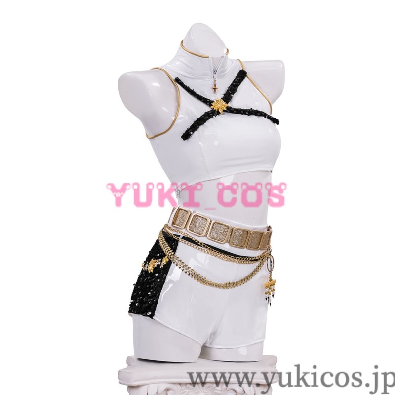 画像5: KPOPガールズ! デーモン・ハンターズ Kpop Demon Hunters Rumi ルミ Golden  コスプレ衣装 送料無料 (5)