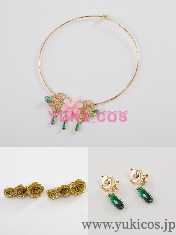 画像13: 薬屋のひとりごと 猫猫 マオマオ 園遊会 コスプレ衣装 送料無料 (13)