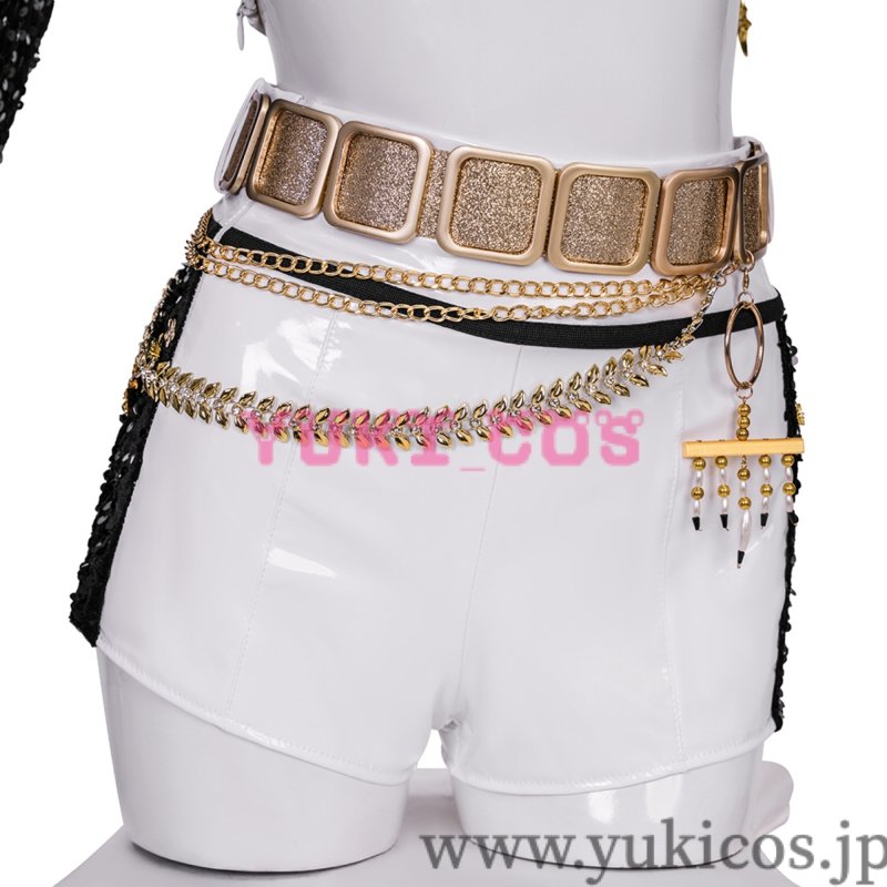 画像10: KPOPガールズ! デーモン・ハンターズ Kpop Demon Hunters Rumi ルミ Golden  コスプレ衣装 送料無料 (10)