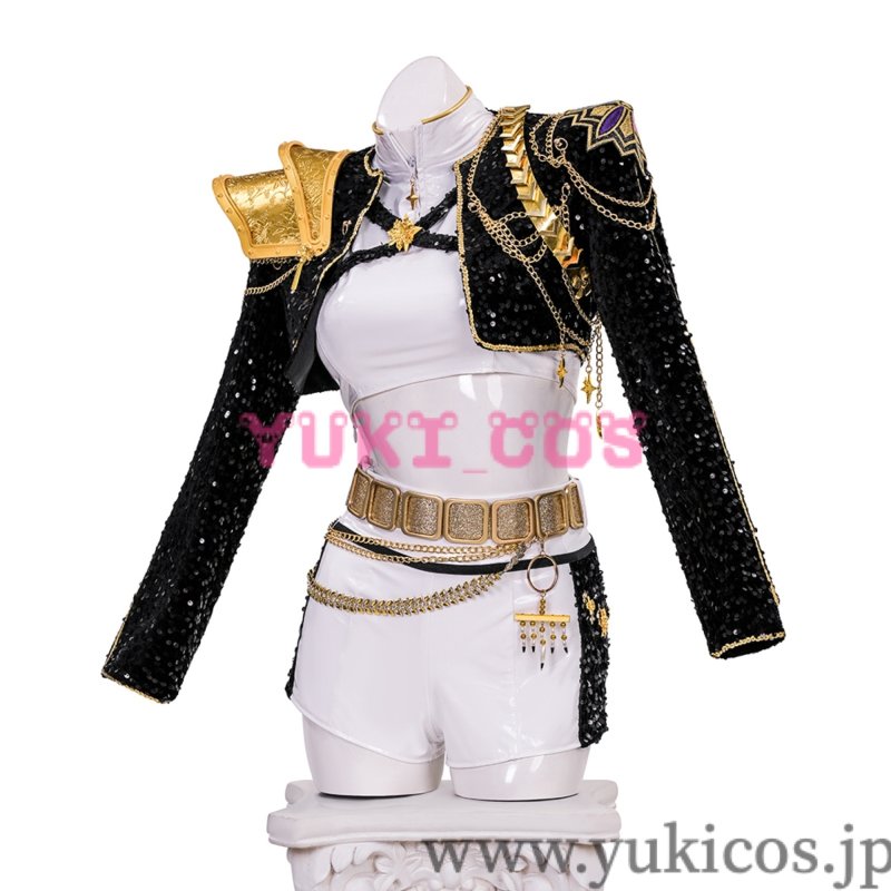 画像4: KPOPガールズ! デーモン・ハンターズ Kpop Demon Hunters Rumi ルミ Golden  コスプレ衣装 送料無料 (4)