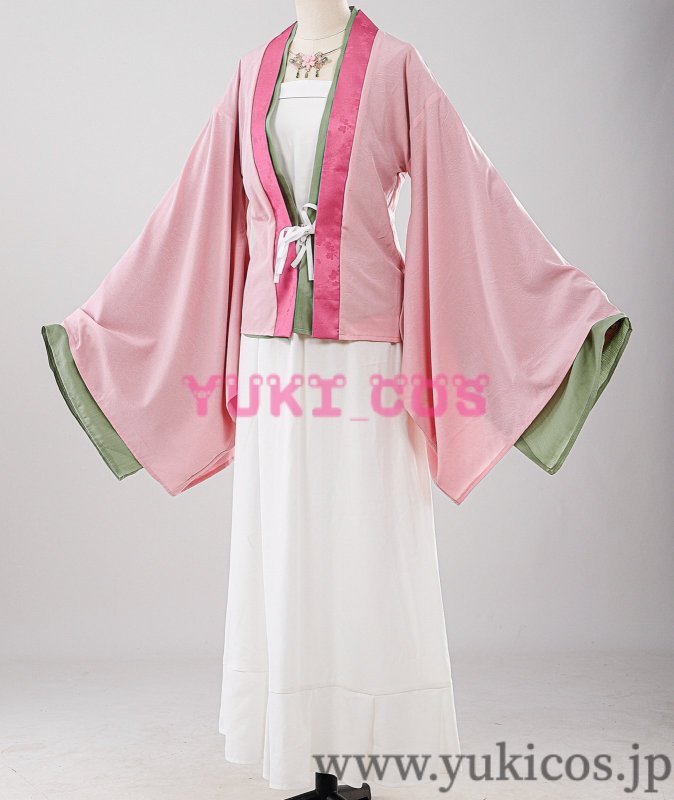 画像4: 薬屋のひとりごと 猫猫 マオマオ 園遊会 コスプレ衣装 送料無料 (4)