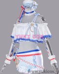 画像5: プロジェクトセカイ　プロセカ　水辺に咲く可憐な花ガチャ　最強アイドルスマイル！　ブルーマリン・クルースタイル　桃井愛莉　コスプレ衣装　送料無料 (5)