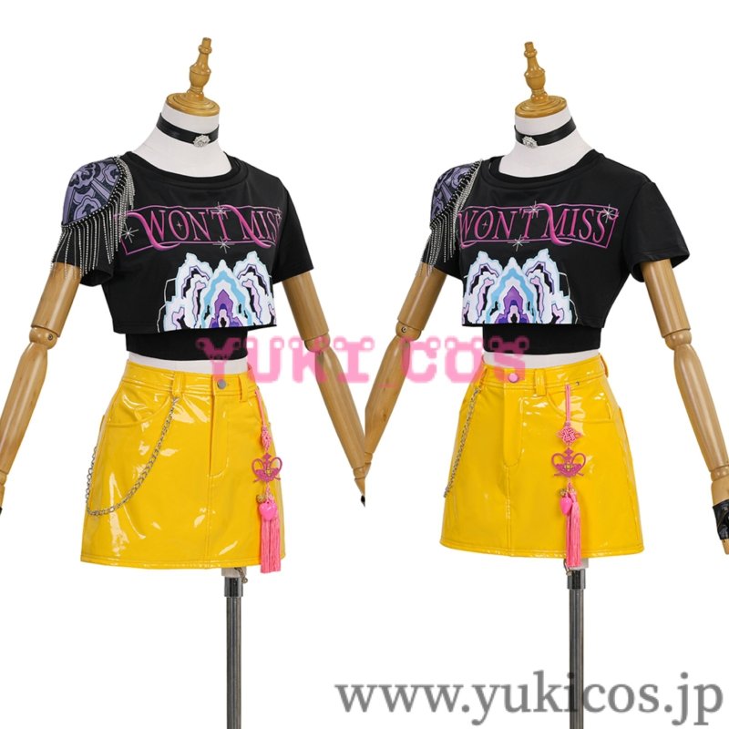 画像4: KPOPガールズ! デーモン・ハンターズ Kpop Demon Hunters Mira ミラ コスプレ衣装 送料無料 (4)