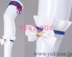 画像10: プロジェクトセカイ　プロセカ　水辺に咲く可憐な花ガチャ　最強アイドルスマイル！　ブルーマリン・クルースタイル　桃井愛莉　コスプレ衣装　送料無料 (10)