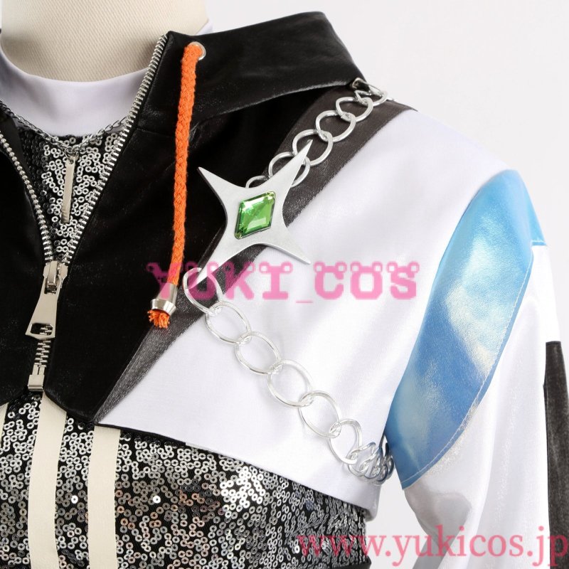 画像5: あんさんぶるスターズ!! あんスタMusic MODE/D LOCK YOUR GAZE 衣更真緒 月永レオ 守沢千秋 巴日和 コスプレ衣装 送料無料 (5)