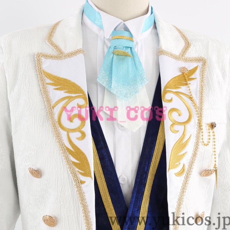 画像9: あんさんぶるスターズ！！　あんスタ　復刻スカウト 旧fine編　白銀の啓示　乱凪砂　翡翠の啓示　巴日和　黄金の啓示　天祥院英智　瑠璃の啓示　青葉つむぎ　コスプレ衣装　送料無料 (9)