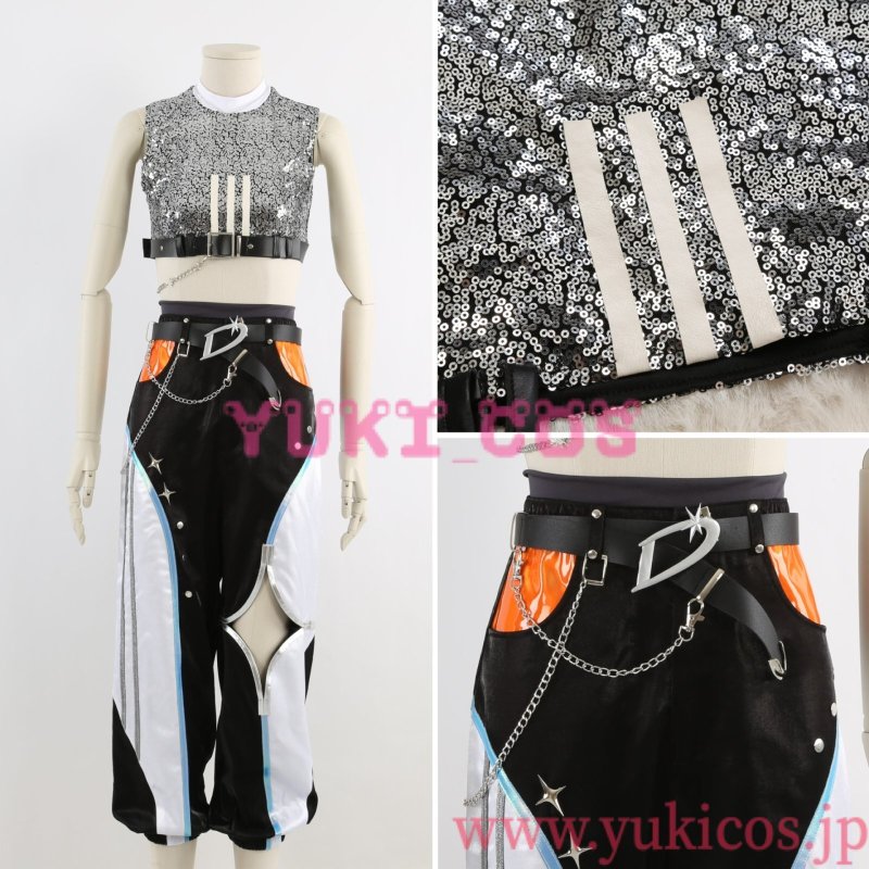 画像12: あんさんぶるスターズ!! あんスタMusic MODE/D LOCK YOUR GAZE 衣更真緒 月永レオ 守沢千秋 巴日和 コスプレ衣装 送料無料 (12)