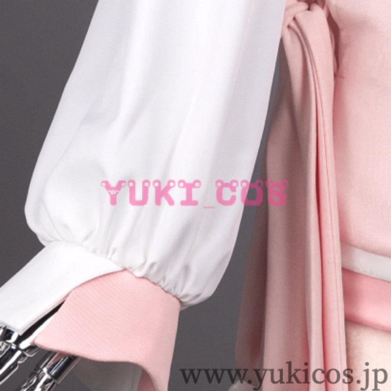 画像6: プロジェクトセカイ プロセカ Let's play with catsガチャ ドーナツとピース! 暁山瑞希 cute white kitty コスプレ衣装 送料無料 (6)