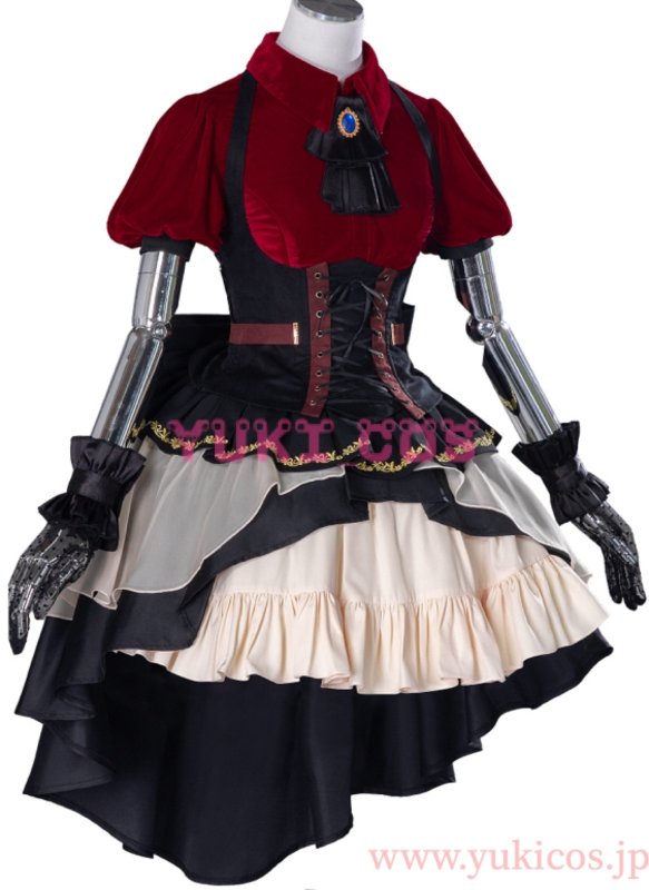 画像4: BanG_Dream!  バンドリ Ave Mujica オブリビオニス 豊川 祥子 SakikoTogawa コスプレ衣装 送料無料 (4)