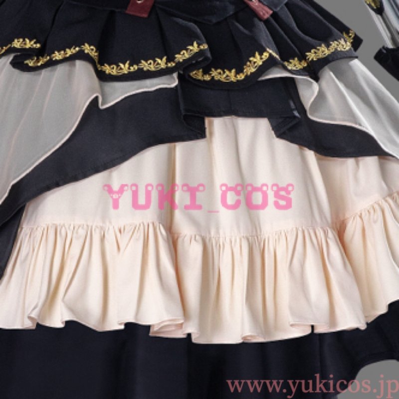 画像8: BanG_Dream!  バンドリ Ave Mujica オブリビオニス 豊川 祥子 SakikoTogawa コスプレ衣装 送料無料 (8)